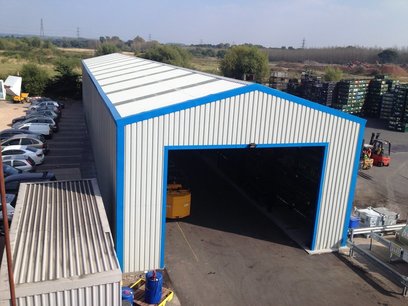 rack-clad-areal-view Rack clad building - areal view