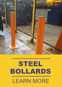 an image button leading to the steel bollards page